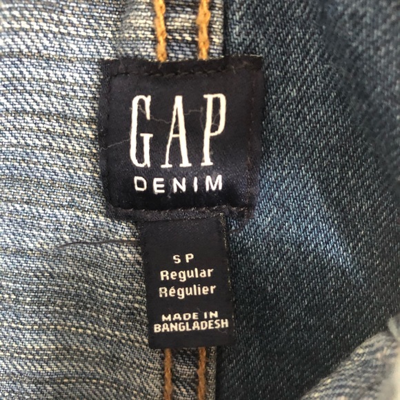 Patchwork denim overalls for girls - Picture 5 of 7